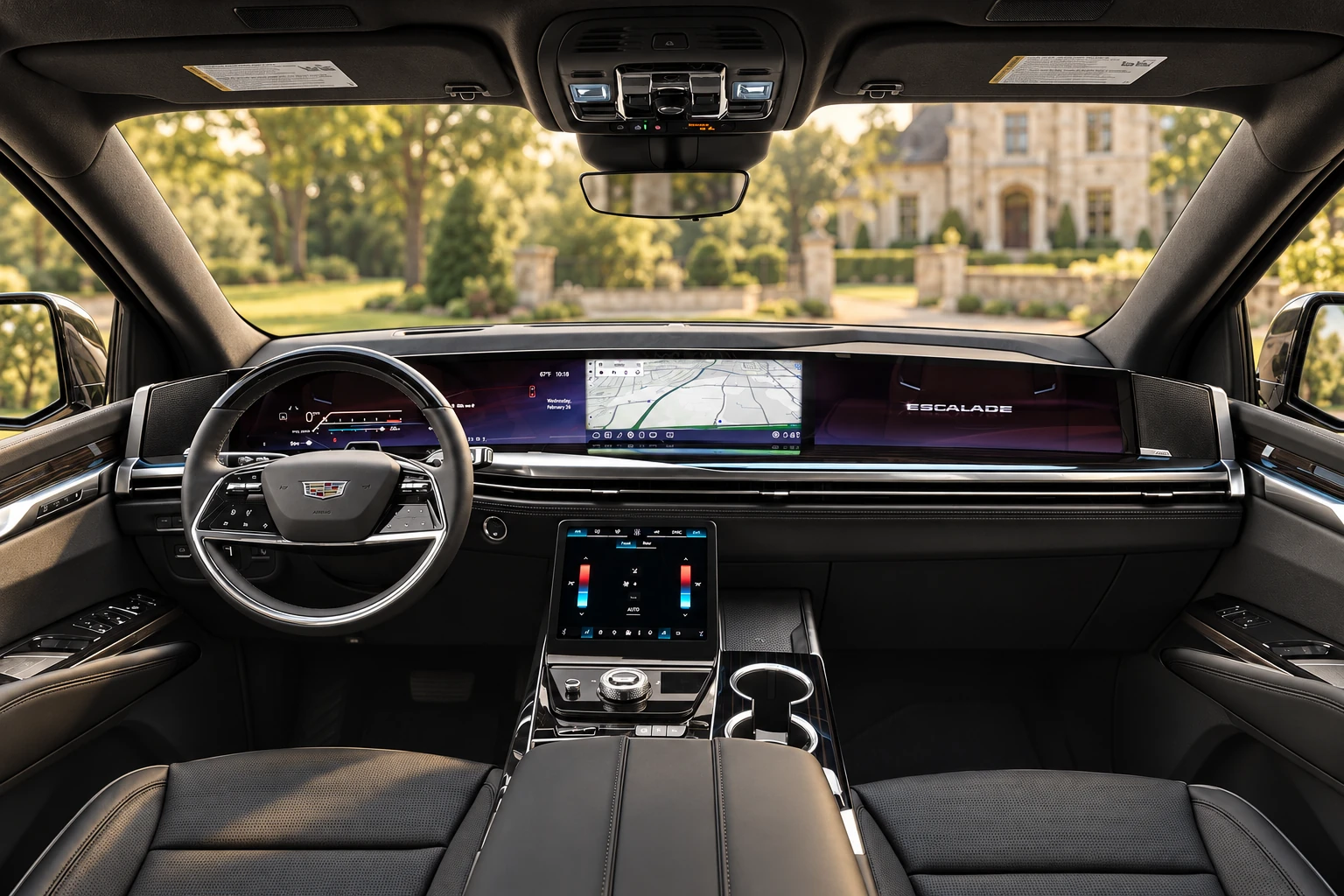 The front cabin — Escalade-V
