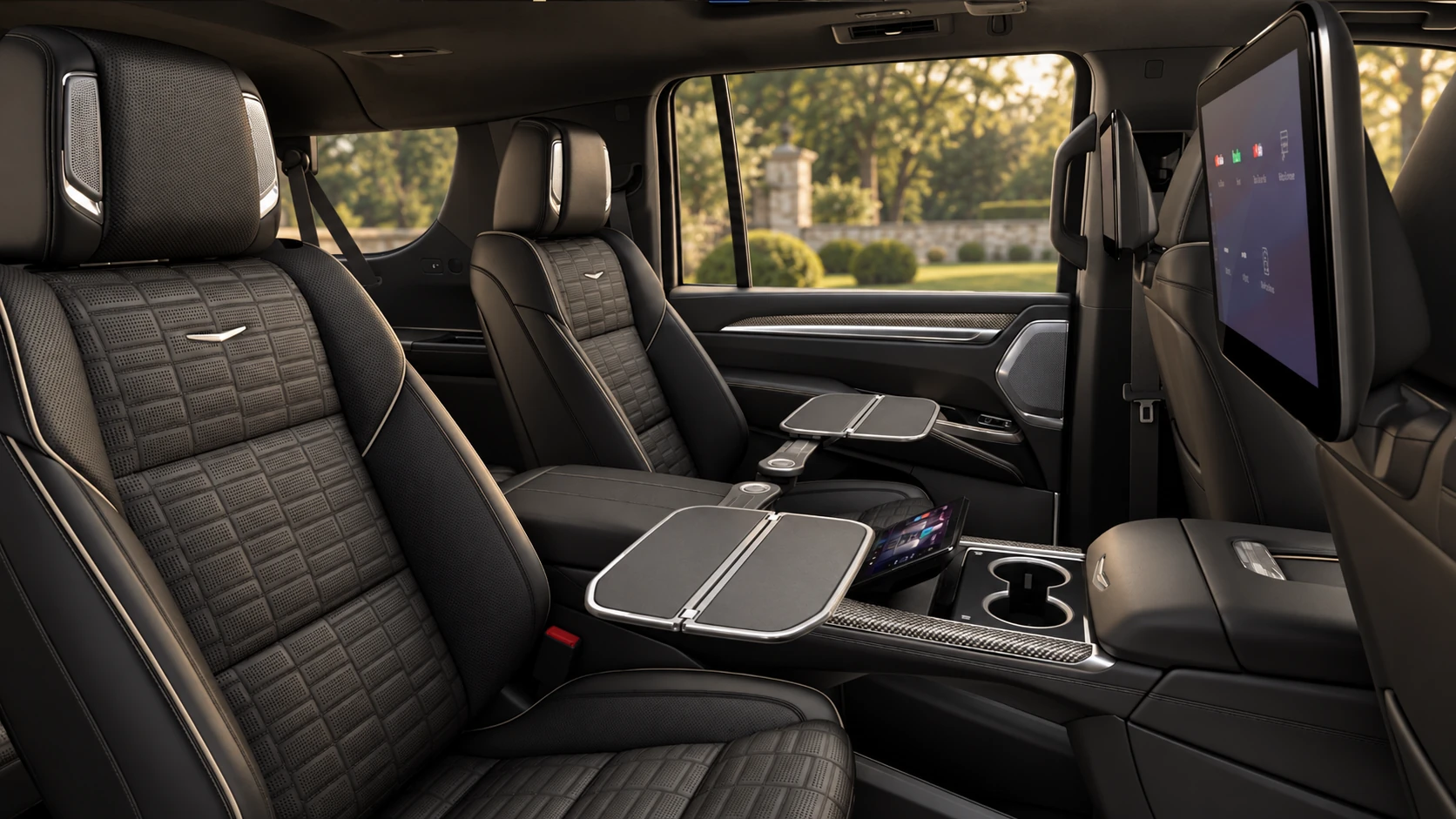 Executive second row — Escalade-V